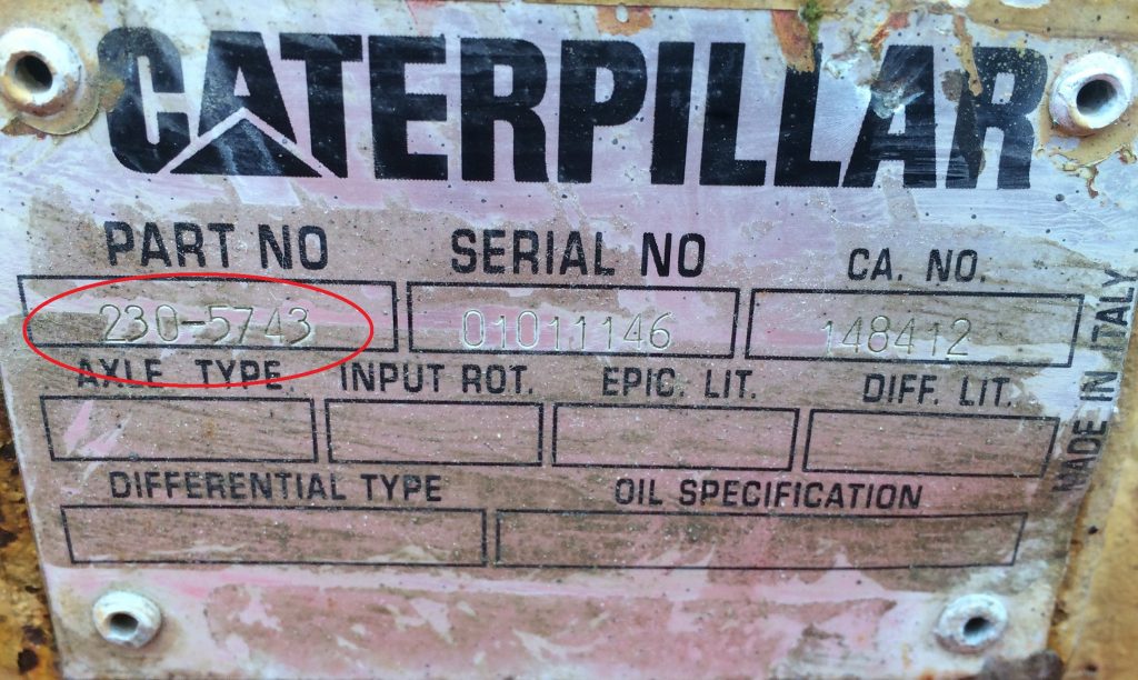 cat forklift serial number decoder